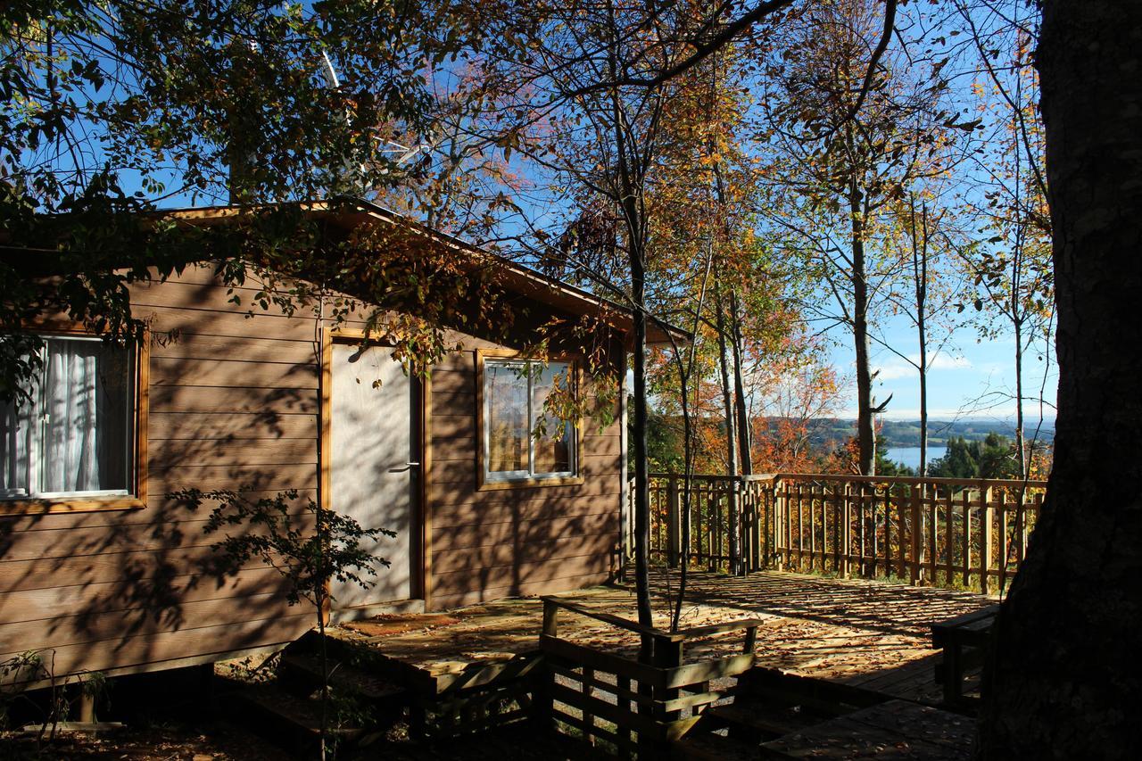Cabanas Mas Ke Miel Población Población Lago Ranco Buitenkant foto